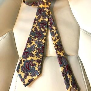 Christian Dior paisley necktie